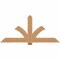 Ekena Millwork Redmond Smooth Timber Gable Bracket, Western Red Cedar, 72"W x 33"H x 3 1/2"D x 5 1/2"F, 11/12 Pitch GBW072X33X0406RED00SWR - alternate 1